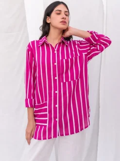 Jaipur Pink Modal Shirt