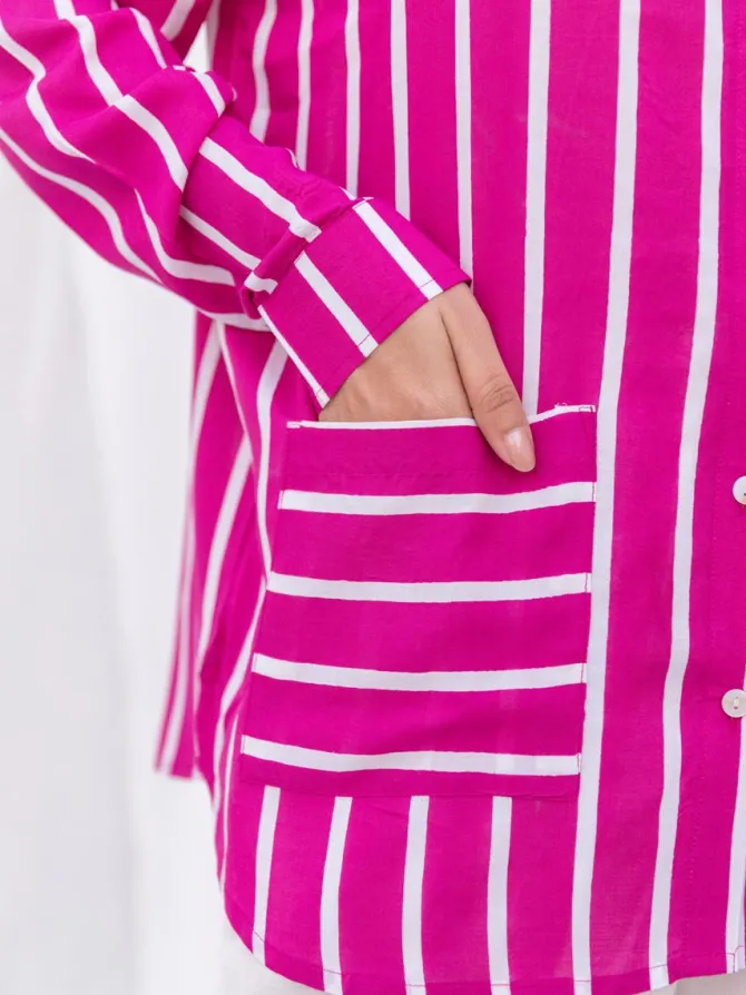 Jaipur Pink Modal Shirt