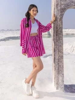 Jaipur Pink Modal Shirt