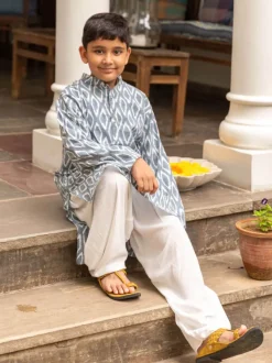 Jay Organic Cotton Block Printed Long Kurta