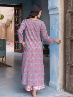 Jaya Printed Cotton Long Kurta