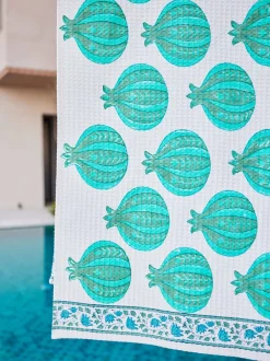Jenna Waffle Cotton Bath Towel