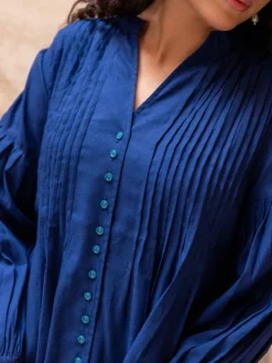 Jewel Pintuck Shirt Kurta
