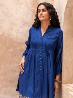 Jewel Pintuck Shirt Kurta