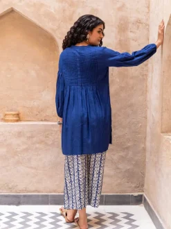 Jewel Pintuck Shirt Kurta