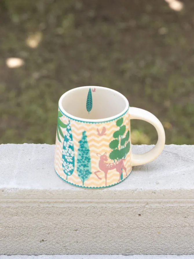 Jim Corbett Ceramic Coffee Mug