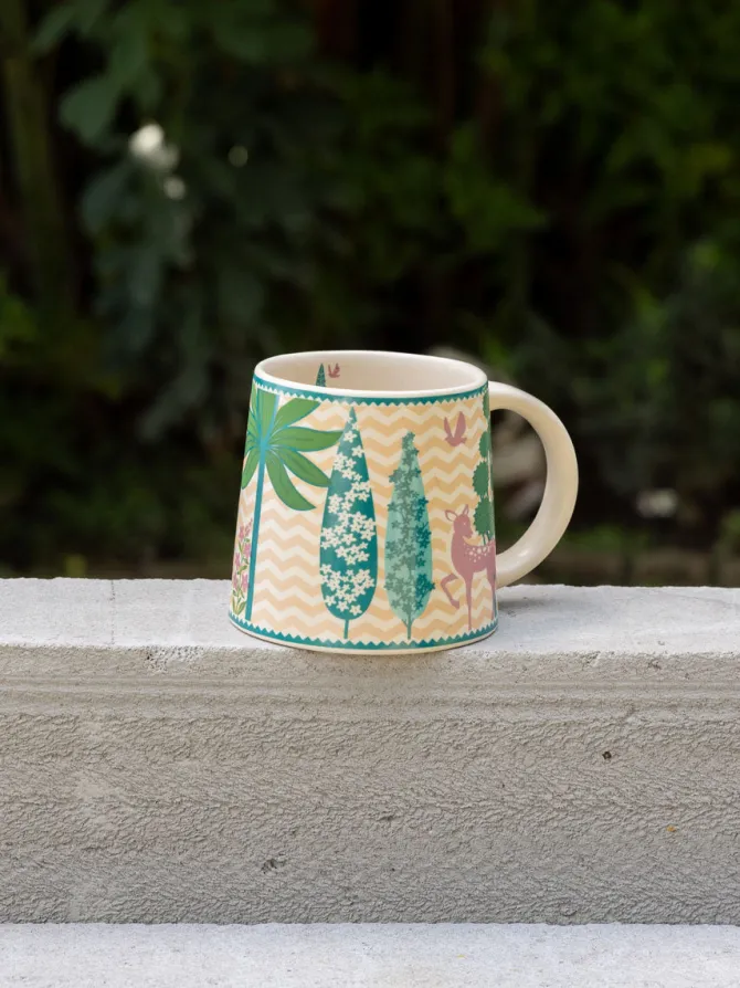 Jim Corbett Ceramic Coffee Mug