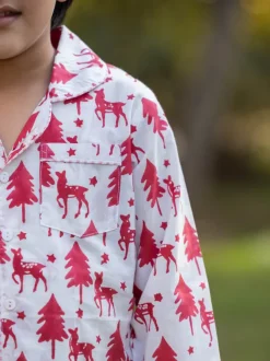 Jingle Bell Organic Cotton Pyjama Set