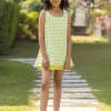 Katie Organic Cotton Sleeveless Dress