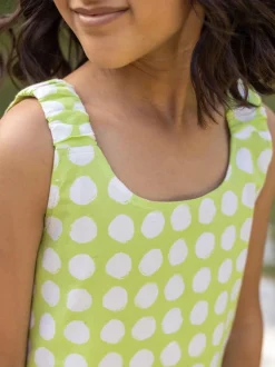 Katie Organic Cotton Sleeveless Dress