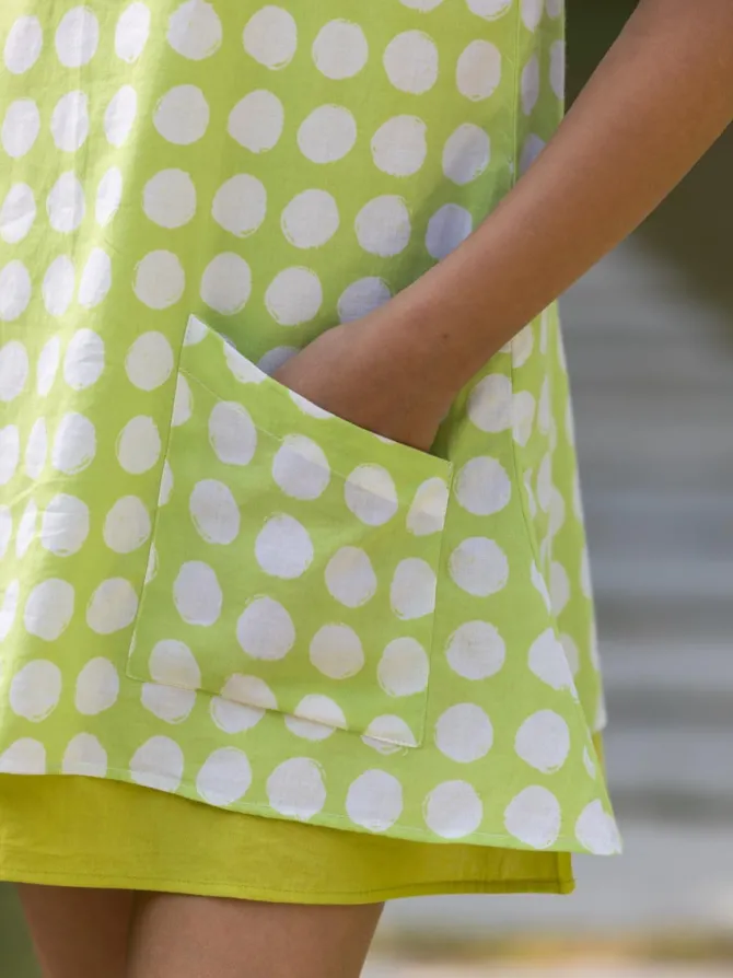 Katie Organic Cotton Sleeveless Dress