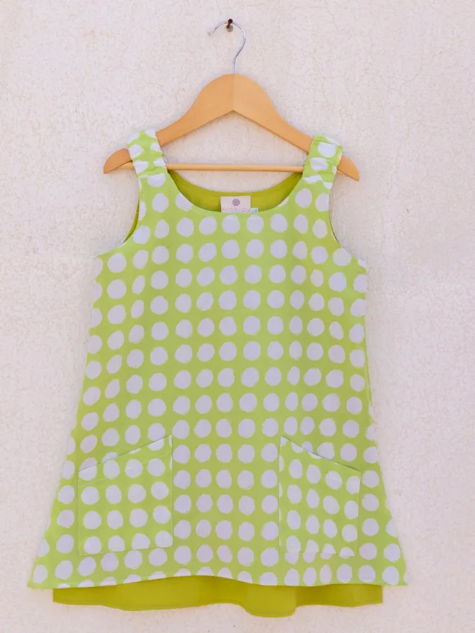 Katie Organic Cotton Sleeveless Dress