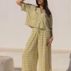 Kiara Green Polka Co-ord Set of 2