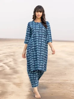 Kimaya Cotton Straight Fit Kurta
