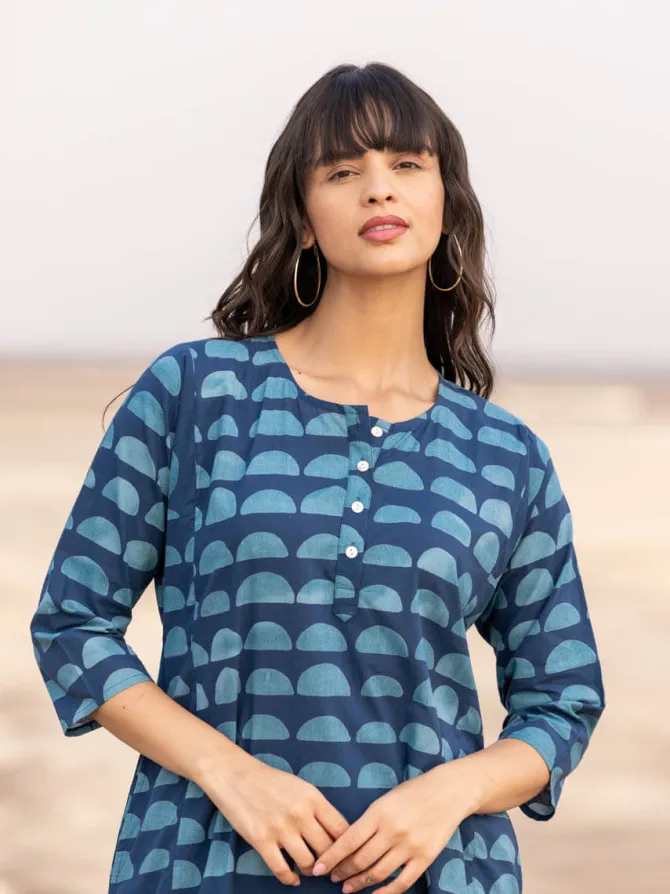 Kimaya Cotton Straight Fit Kurta