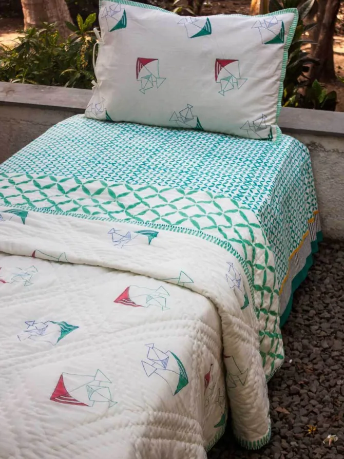 Kite Organic Cotton Bedsheet