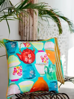 Kyusu Cotton Cushion Cover