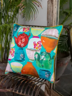 Kyusu Cotton Cushion Cover