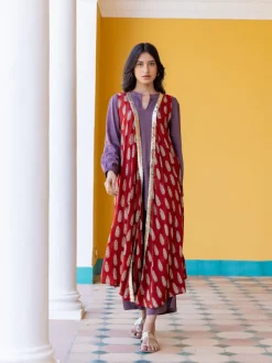Lakshmi Block Printed Modal Cape