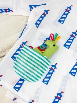 Lighthouse Magic Organic Cotton Block Printed Angrakha Set