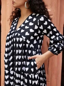 Lover Black Modal Maxi Dress