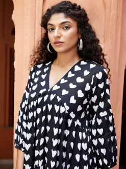 Lover Black Modal Maxi Dress
