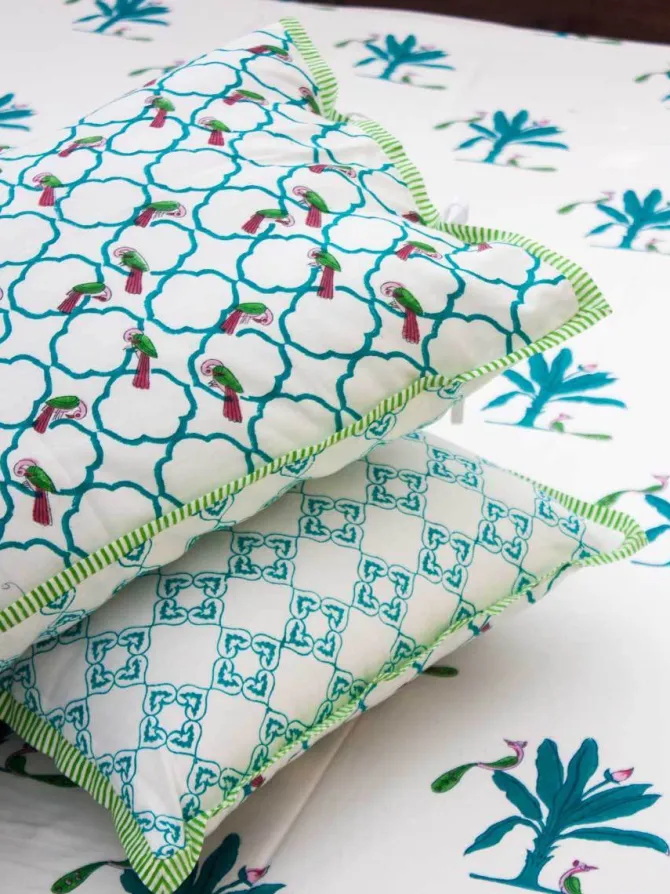 Madhuban Block Printed Cotton Bedsheet