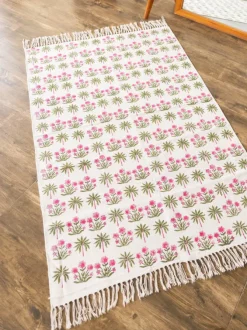 Madhuban Cotton Dhurrie Rug