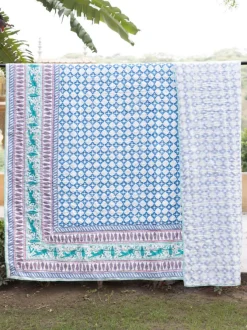 Mahotsav Block Printed Cotton Quilt