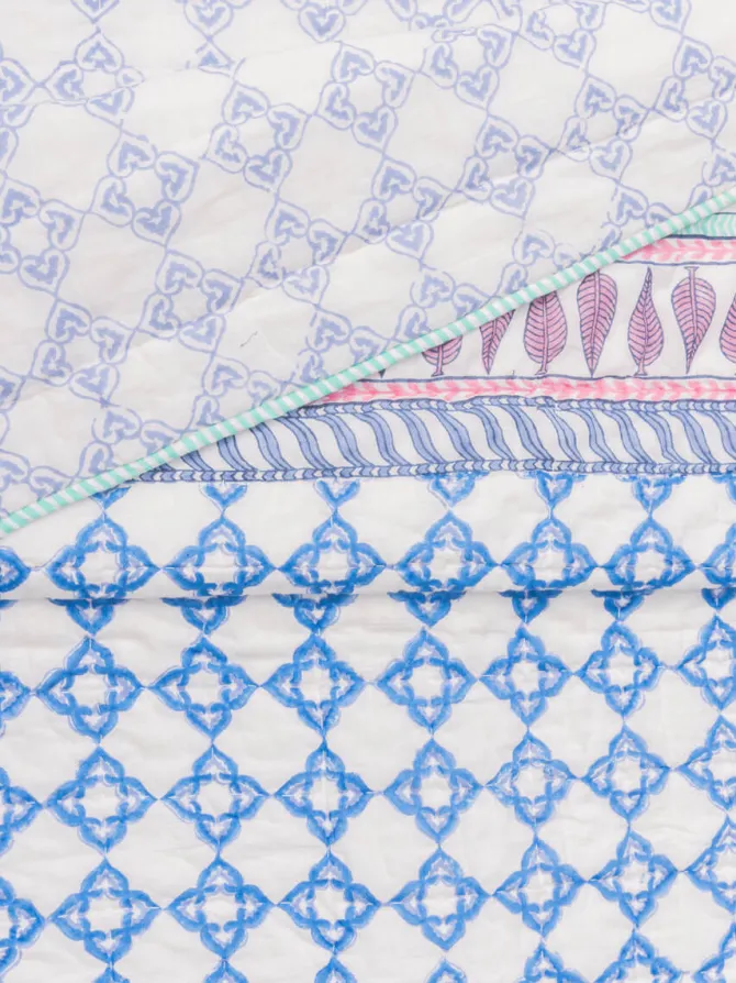 Mahotsav Block Printed Cotton Quilt