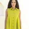 Mar Sleeveless Asymmetrical Top