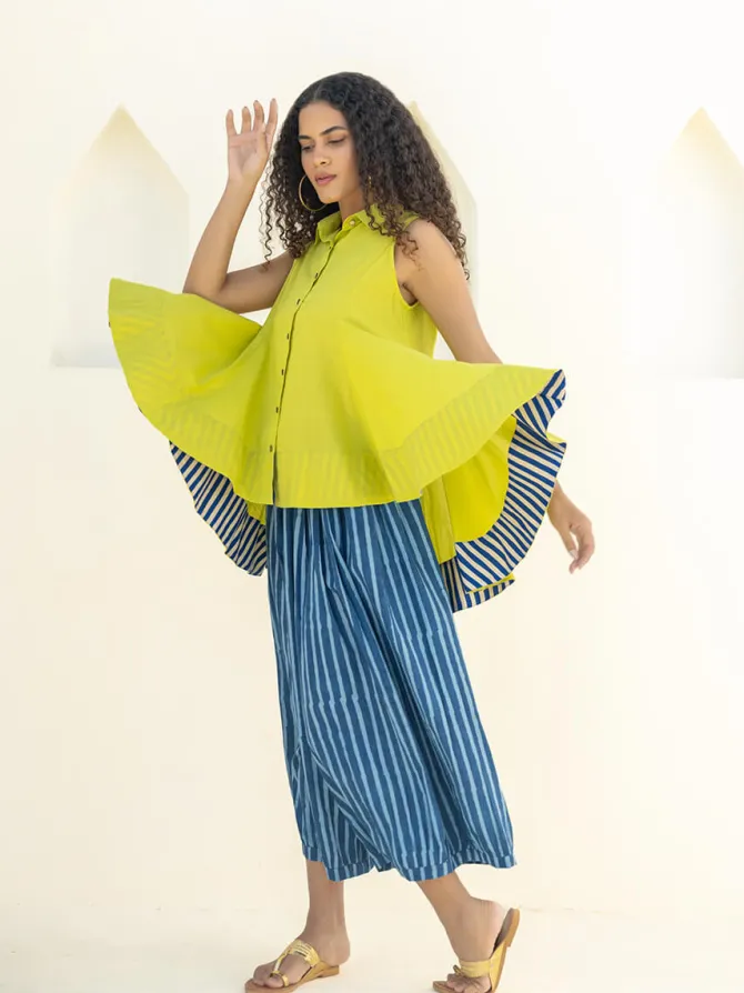 Mar Sleeveless Asymmetrical Top