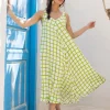 Marie Hand Block Printed Sleeveless Dress