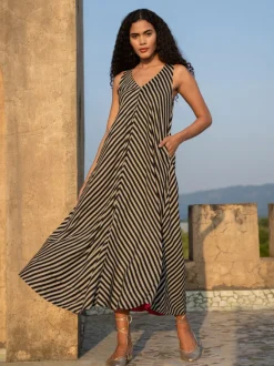 Marrakesh Twill Maxi Dress