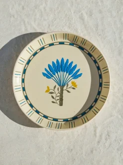 Masai Rhythm Ceramic Round Platter