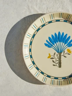 Masai Rhythm Ceramic Round Platter