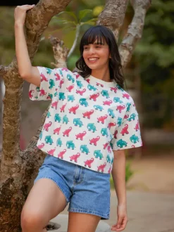 Mastkalandar Hand Block Printed T-shirt