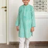 Mayur Organic Cotton Block Printed Long Kurta
