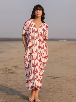 Medusa Modal Kaftan Dress