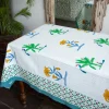 Megha Block Printed Cotton Table Cover