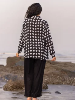 Memsaab Black Co-ord Set of 2