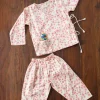 Milky Way Organic Cotton Block Printed Angrakha Set