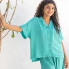 Mint Solid Turquoise Shirt