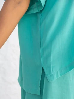 Mint Solid Turquoise Shirt