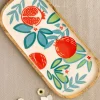 Mirasol Lake Long Wooden Platter