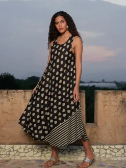 Morocco Asymmetrical Sleeveless Dress