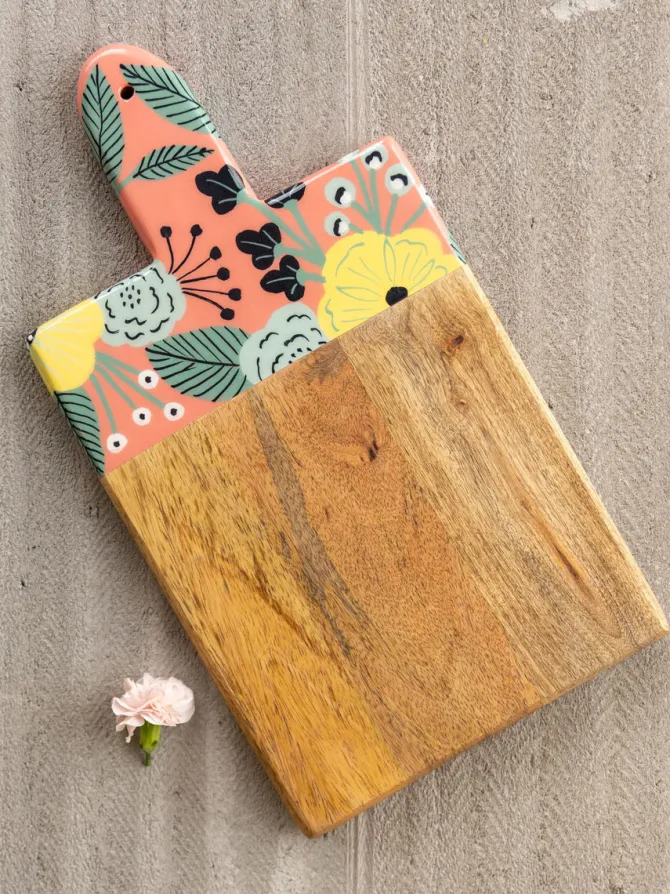 Mughal Wooden Platter/Chopping Board