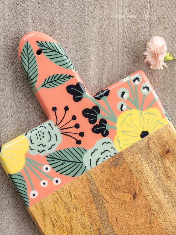 Mughal Wooden Platter/Chopping Board