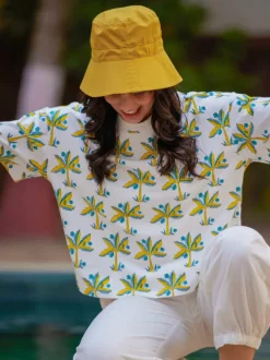 Munnar Hand Block Printed T-shirt