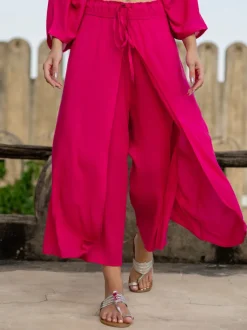 Nadia Modal Wrap-Around Pants